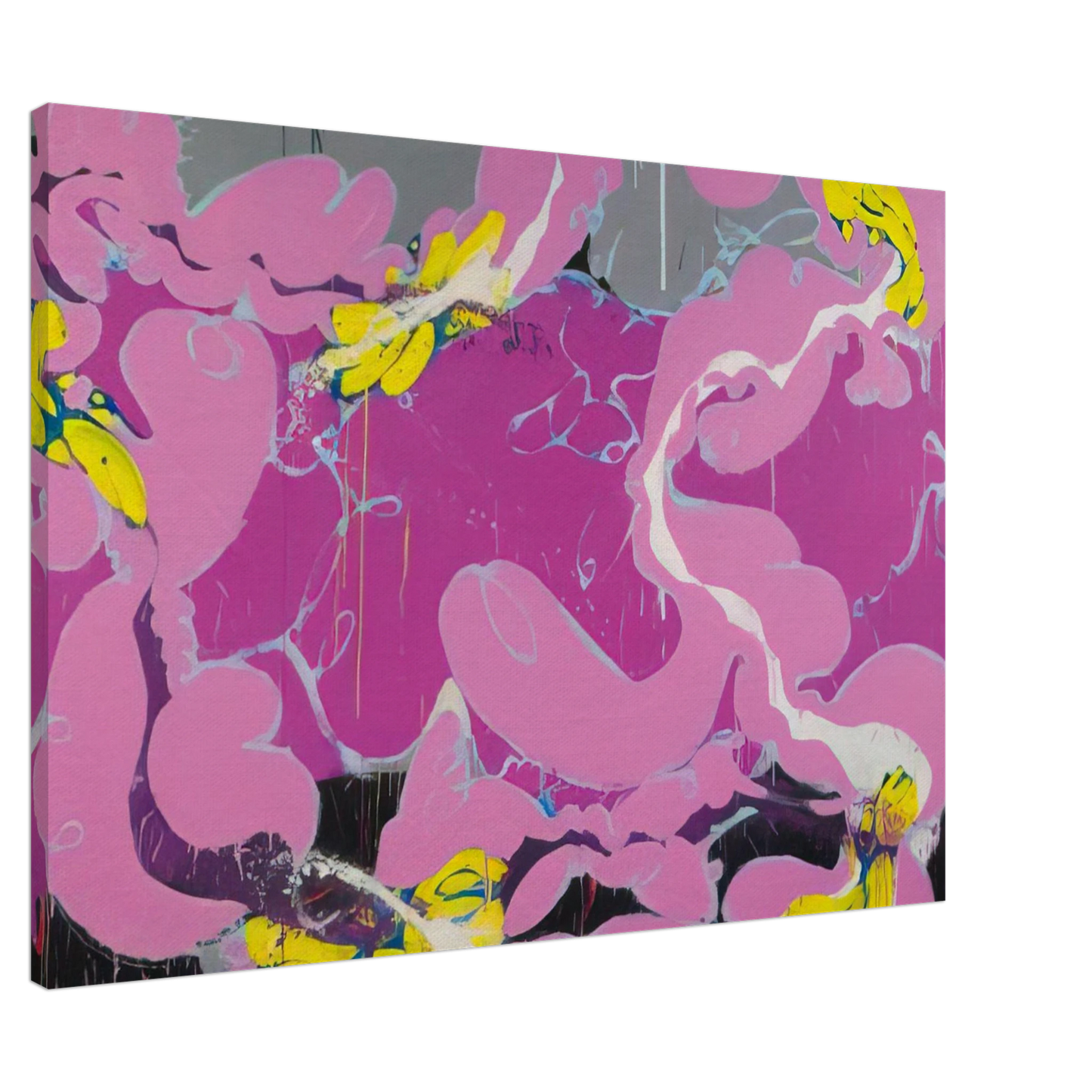 Norman Bluhm - Russian Easter - 1979 Canvas - 20x30 cm / 8x12 inches-canvas