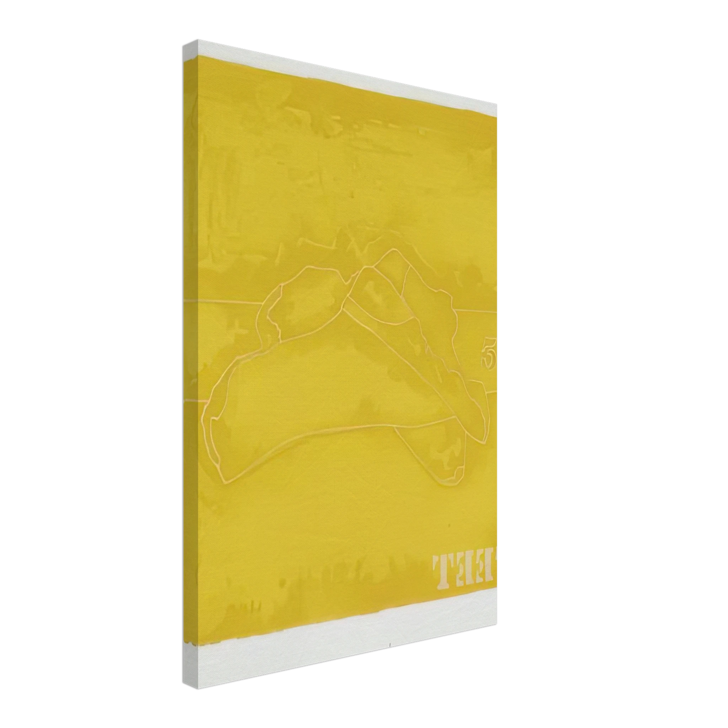 Jasper Johns - FEET 1974 Canvas - 70x100 cm / 28x40 inches-canvas