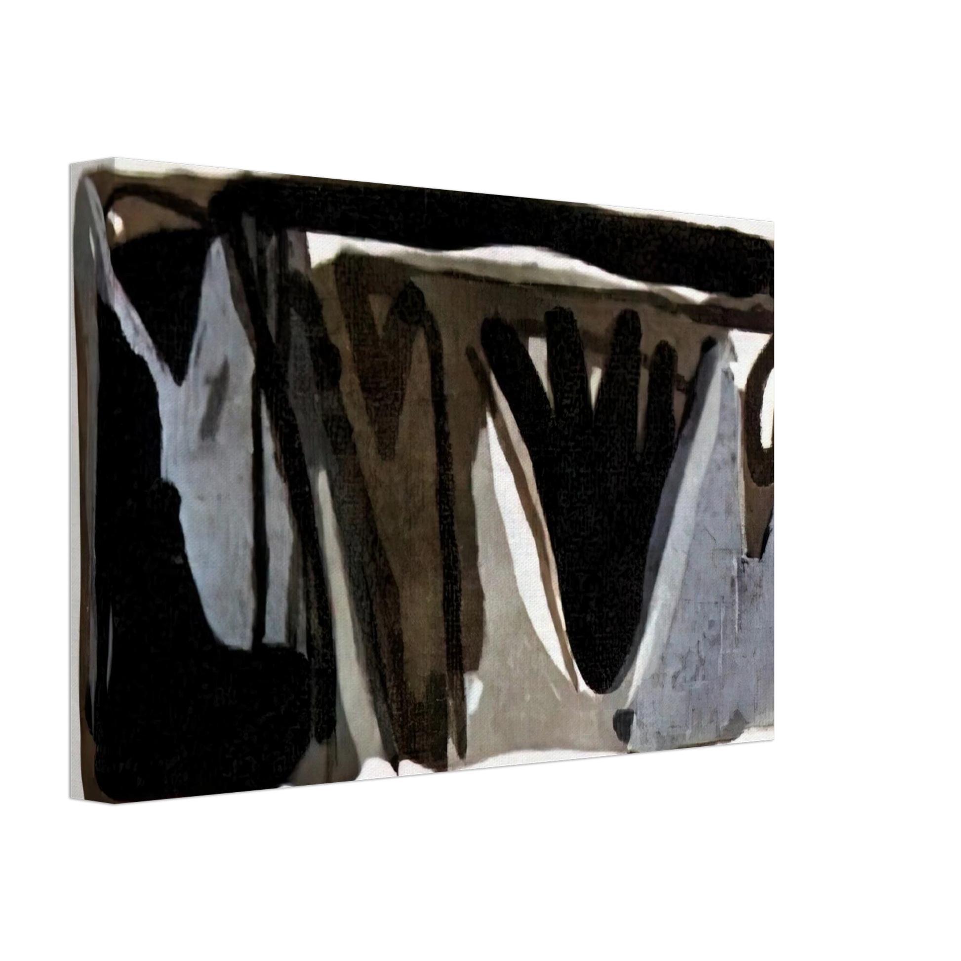 Bram van Velde - Grise nuit - 1975 Canvas - 40x60 cm / 16x24 inches-canvas