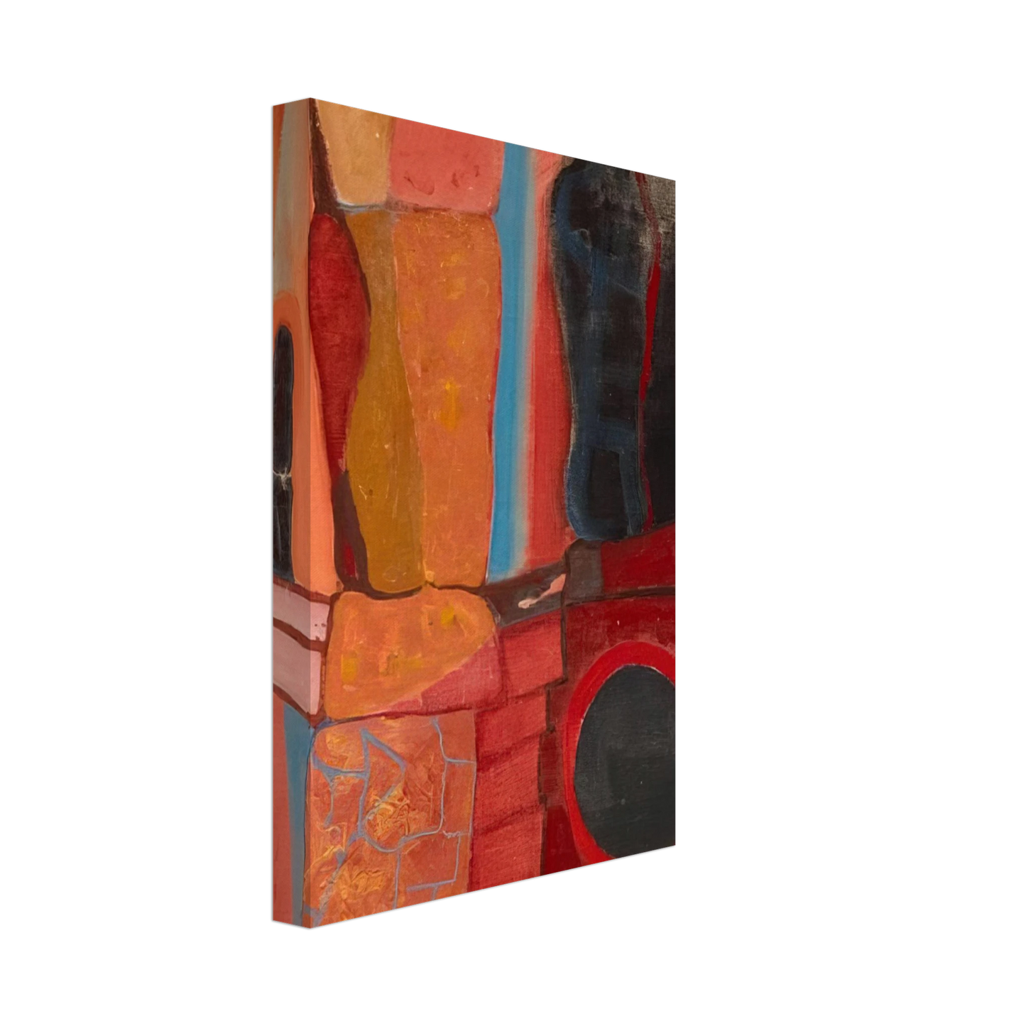 John Ferren - Rock Totems - 1948 Canvas - 70x100 cm / 28x40 inches-canvas