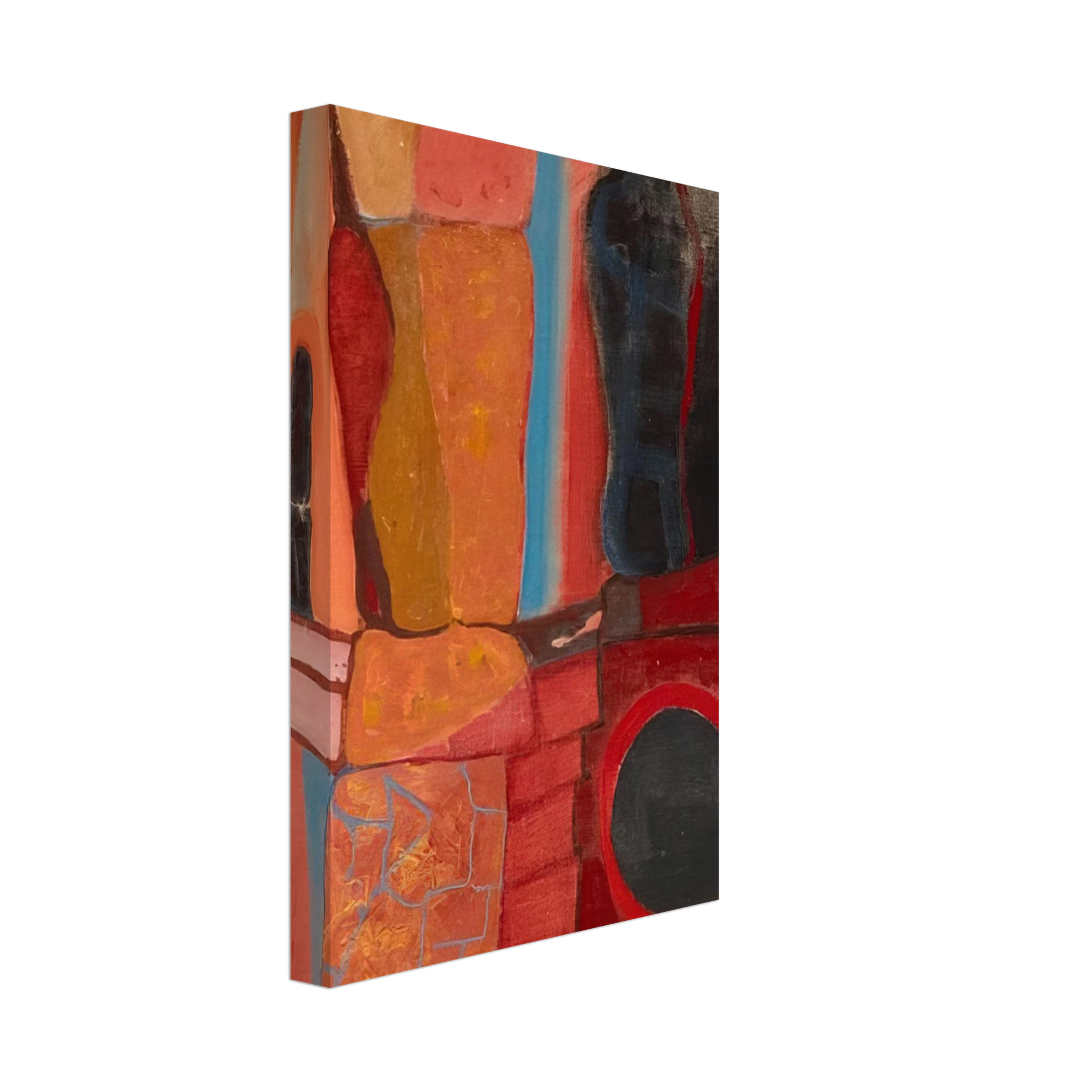 John Ferren - Rock Totems - 1948 Canvas - 70x100 cm / 28x40 inches-canvas