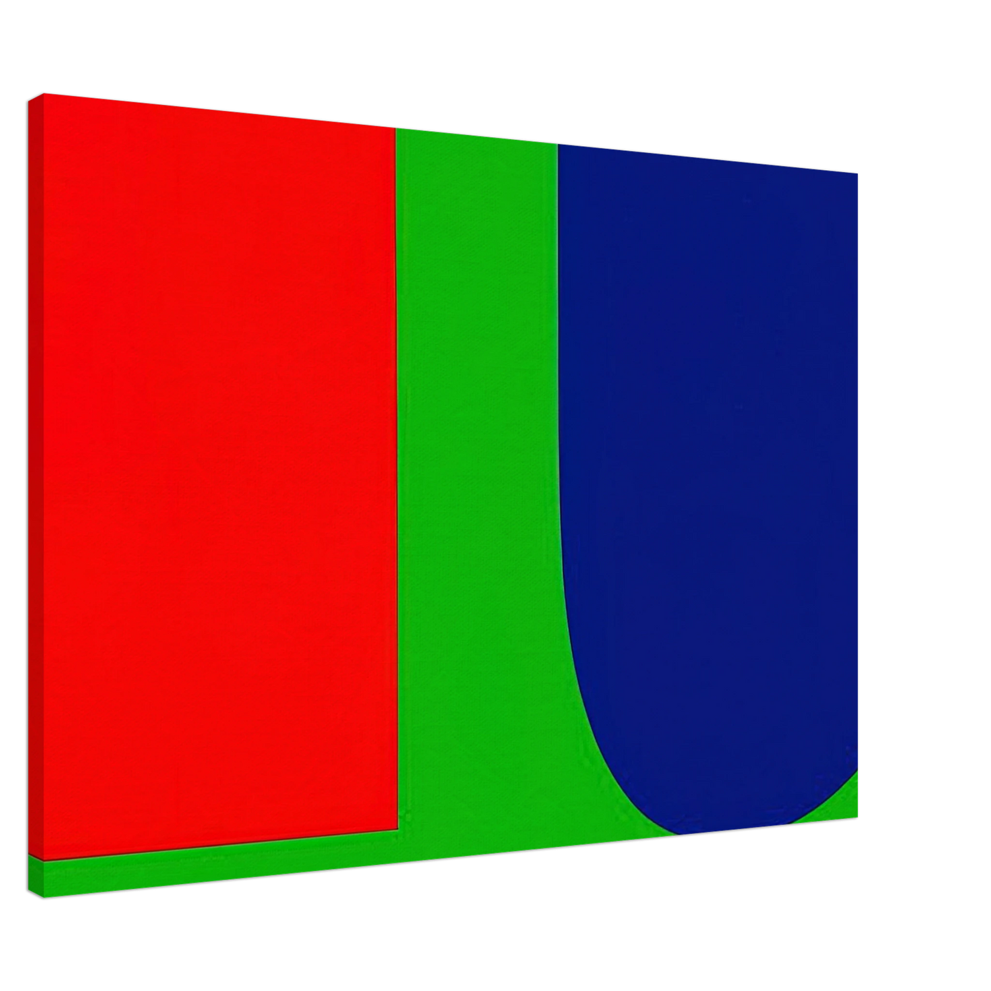 Ellsworth Kelly - Red Blue Green Canvas - 20x30 cm / 8x12 inches-canvas