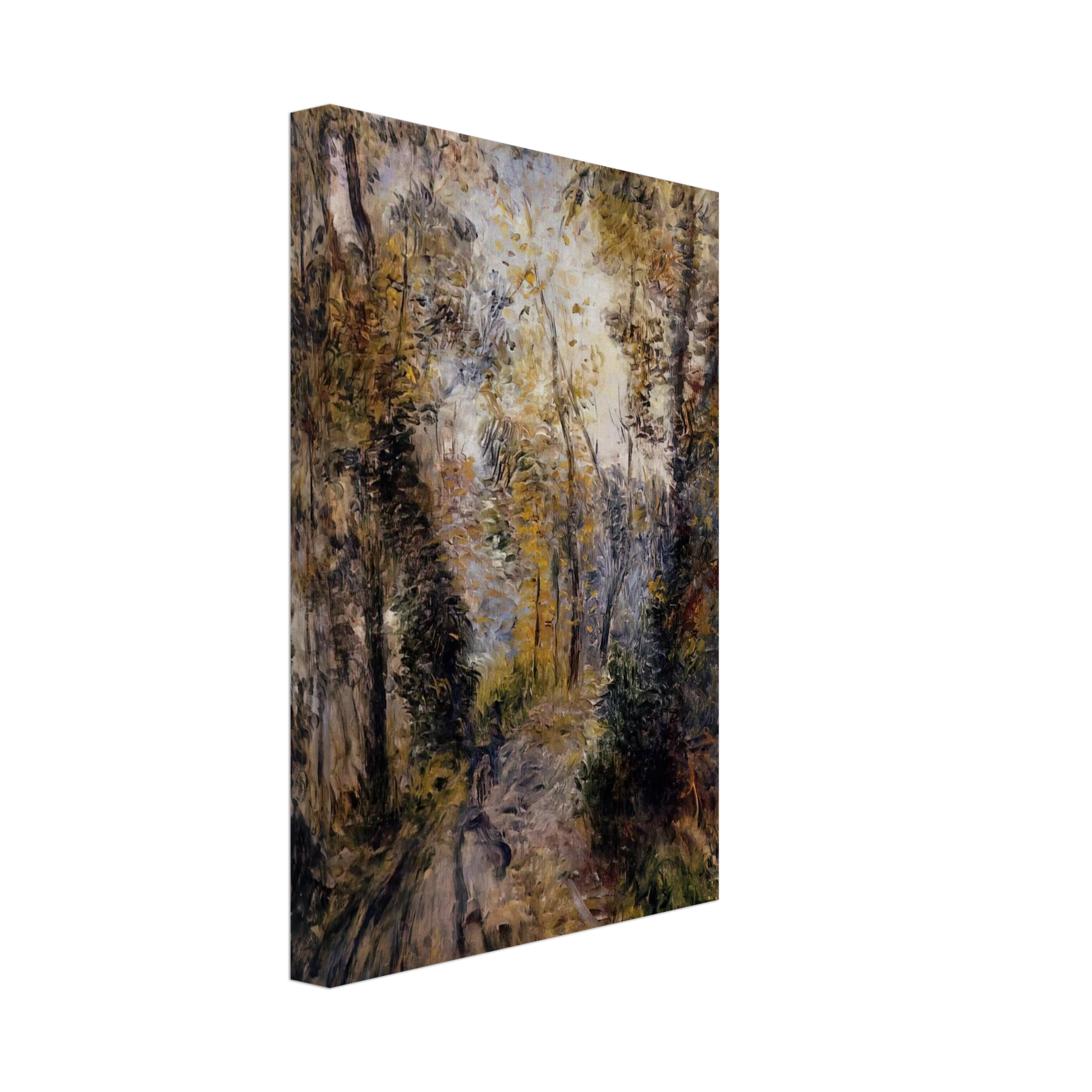 Pierre-Auguste Renoir - The Path through the Forest Canvas - 70x100 cm / 28x40 inches-canvas