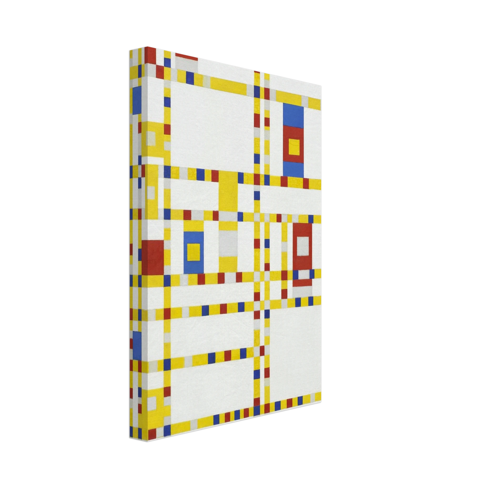 Piet Mondrian - Broadway Boogie Woogie Canvas - 70x100 cm / 28x40 inches-canvas