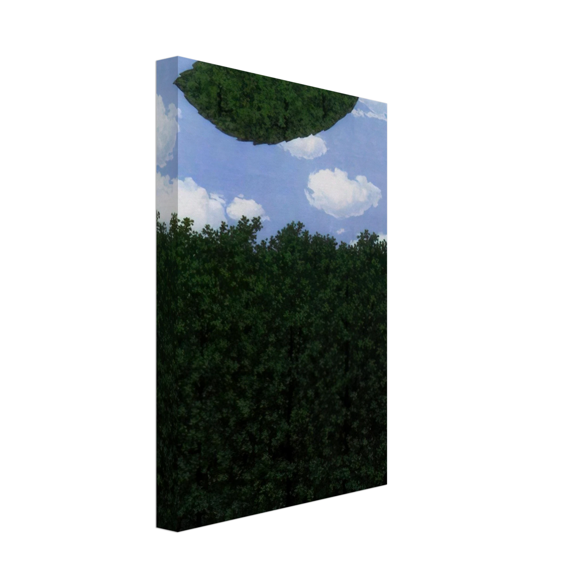 Rene Magritte - CHORUS OF THE SPHINX 1964 Canvas - 70x100 cm / 28x40 inches-canvas