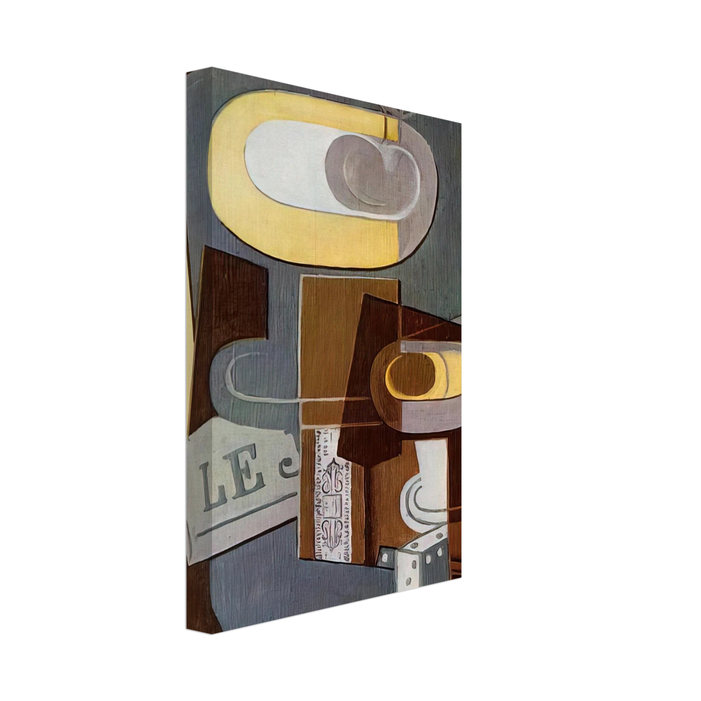 Juan Gris - THE DICE 1922 Canvas - 40x60 cm / 16x24 inches-canvas