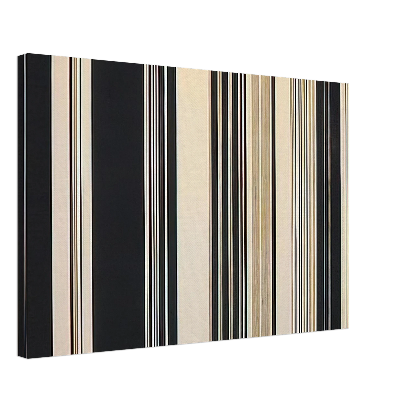 Gene Davis - Black Panther - 1970 Canvas - 70x100 cm / 28x40 inches-canvas