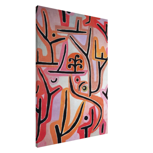 Paul Klee - PARK BEI LU 1938 Canvas - 20x30 cm / 8x12 inches-canvas