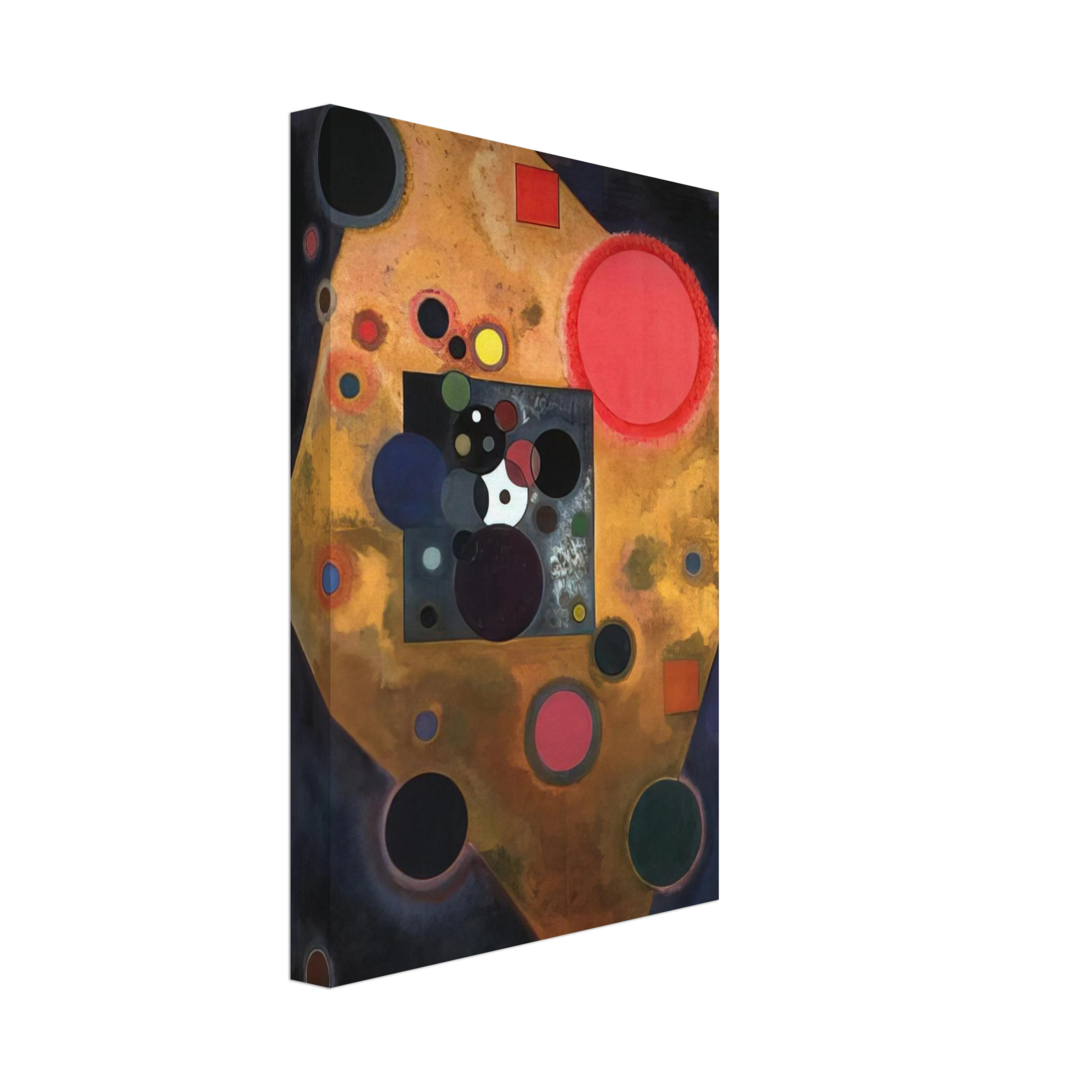 Wassily Kandinsky - ACCENT ON ROSE 1926 Canvas - 40x60 cm / 16x24 inches-canvas