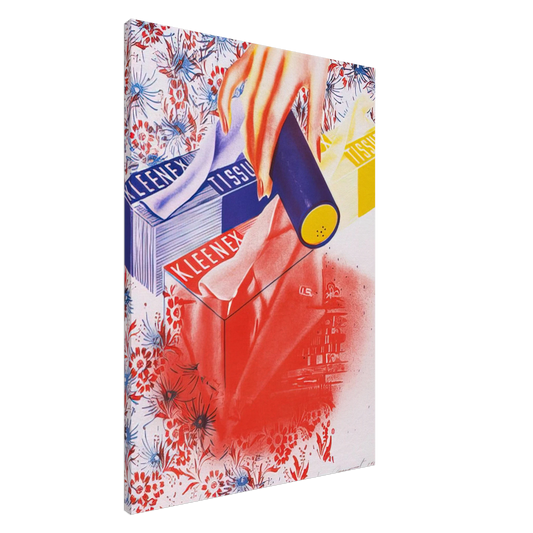 James Rosenquist - Campaign Canvas - 20x30 cm / 8x12 inches-canvas
