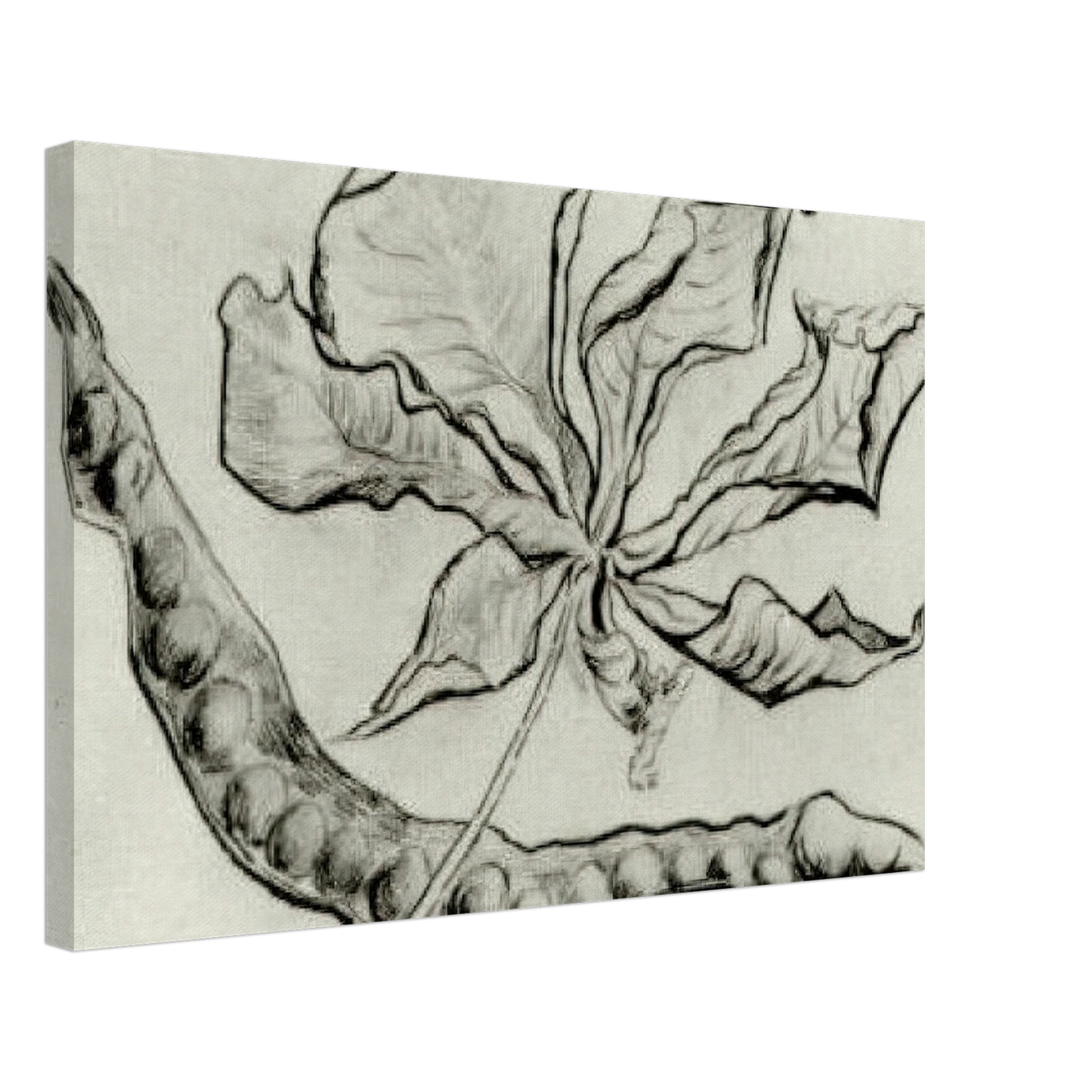 Vincent van Gogh - Dead Leaf and Pod Canvas - 40x60 cm / 16x24 inches-canvas