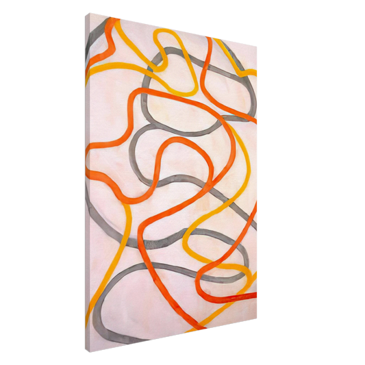 Brice Marden - Attendant 5 - 1999 Canvas - 20x30 cm / 8x12 inches-canvas