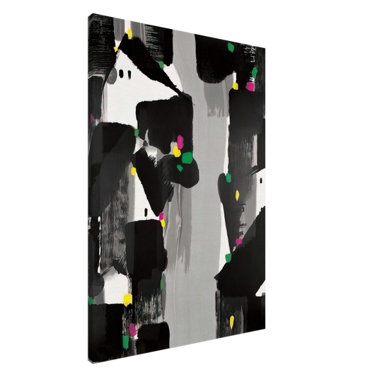 Wu Guanzhong - Houses of the South - 2007 Canvas - 20x30 cm / 8x12 inches-canvas