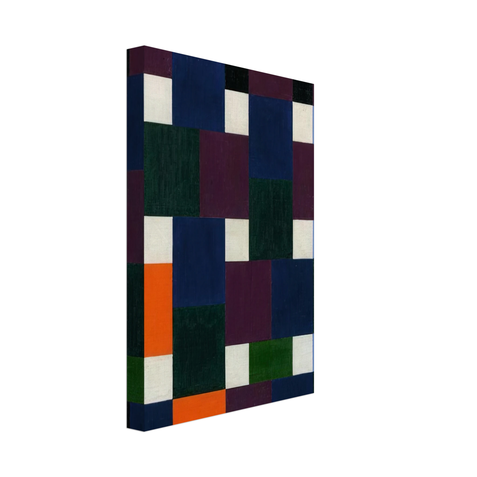 Max Bill - Eight Colour Groups - 1947 Canvas - 40x60 cm / 16x24 inches-canvas
