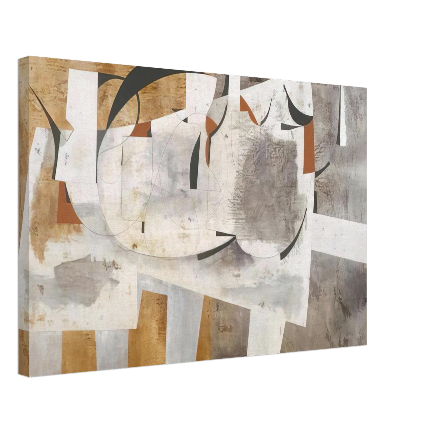 Ben Nicholson - August 1956 Val d'Orcia - 1956 Canvas - 70x100 cm / 28x40 inches-canvas