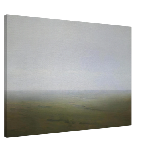 Arkhyp Kuindzhi - Landscape. Steppe Canvas - 20x30 cm / 8x12 inches-canvas