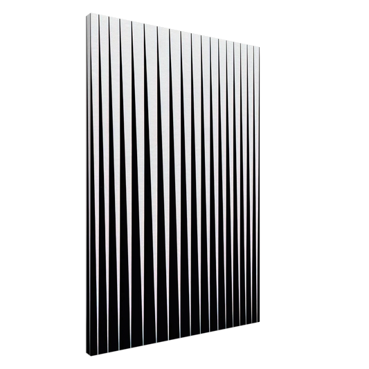 Bridget Riley - BREATHE 1966 Canvas - 20x30 cm / 8x12 inches-canvas