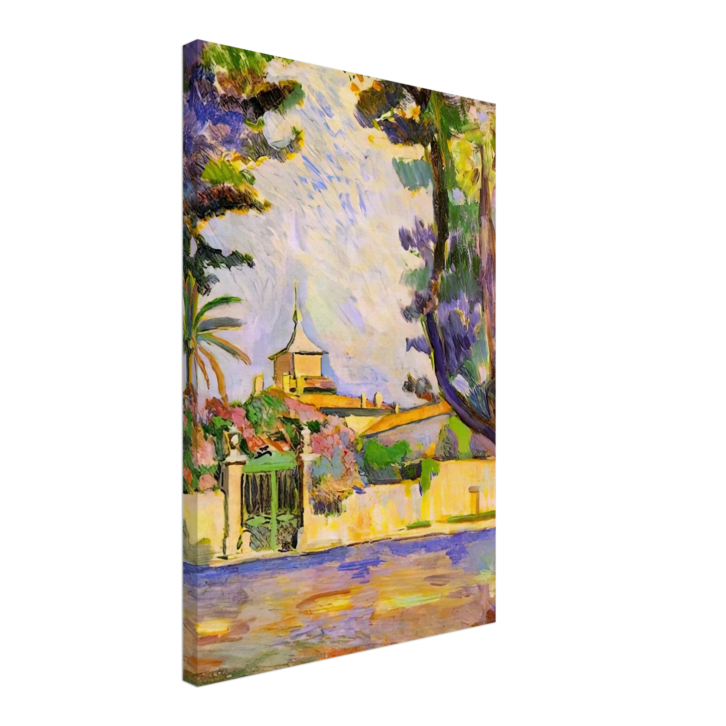 Henri Matisse - PLACE DES LICES ST TROPEZ 1904 Canvas - 40x60 cm / 16x24 inches-canvas