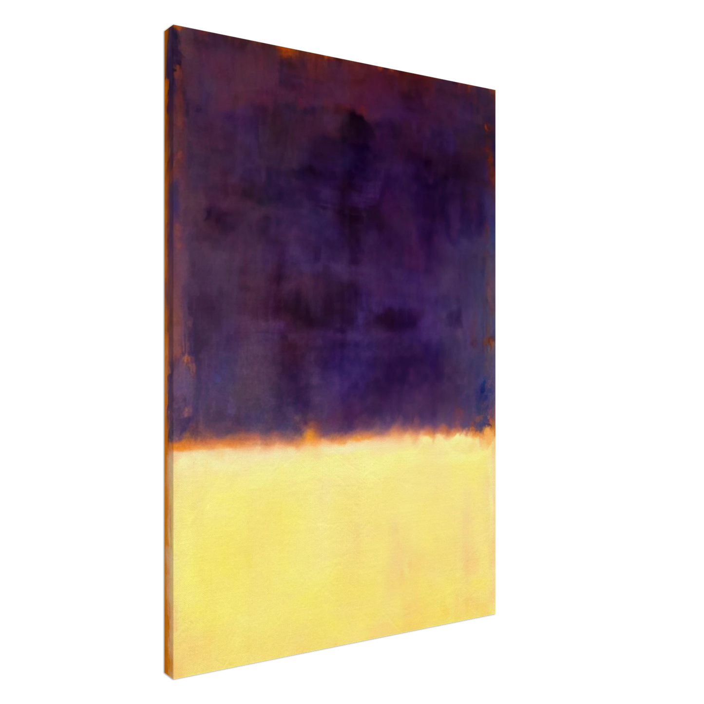 Mark Rothko - Red, Orange, Tan and Purple - 1954 Canvas - 20x30 cm / 8x12 inches-canvas