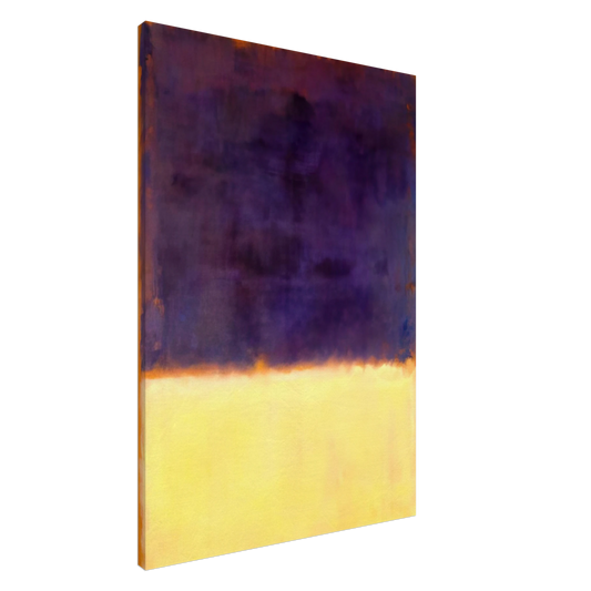 Mark Rothko - Red, Orange, Tan and Purple - 1954 Canvas - 20x30 cm / 8x12 inches-canvas