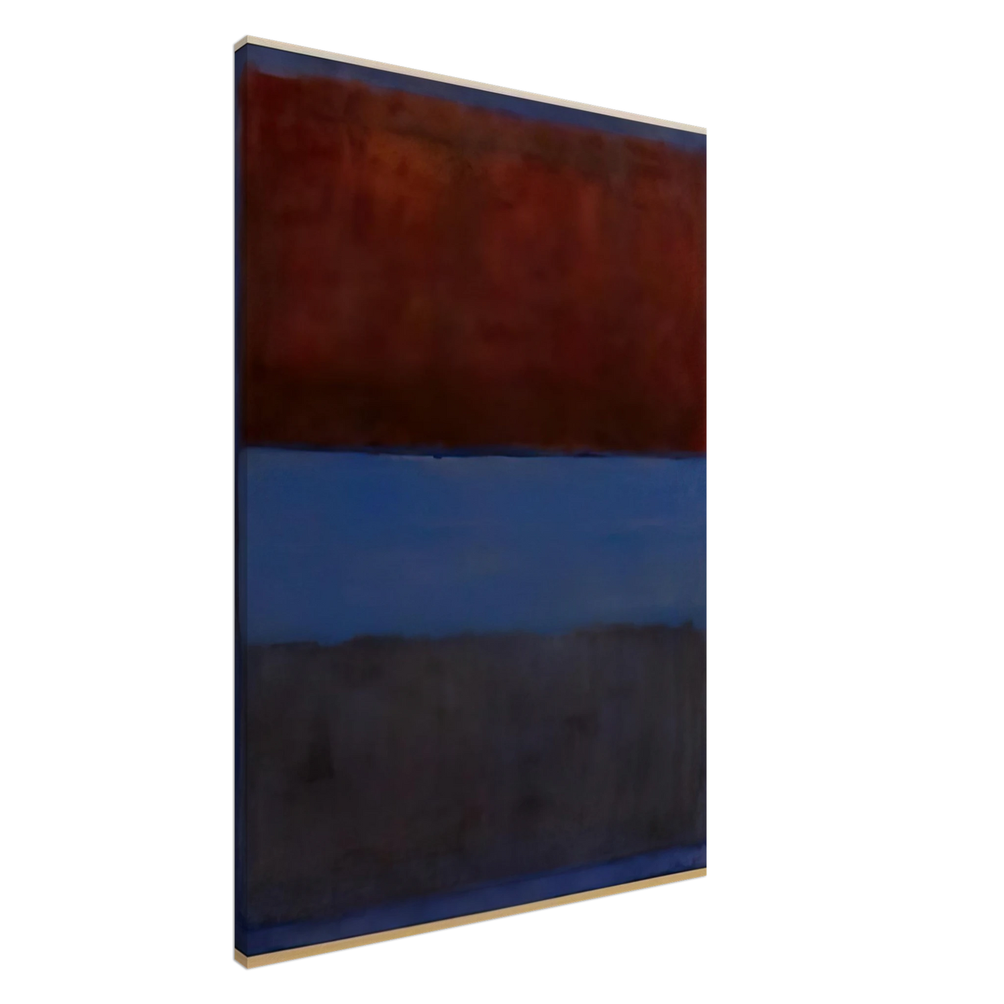 Mark Rothko - No.61 Rust and Blue - 1953 Canvas - 20x30 cm / 8x12 inches-canvas