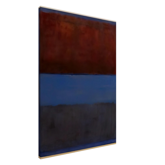 Mark Rothko - No.61 Rust and Blue - 1953 Canvas - 20x30 cm / 8x12 inches-canvas