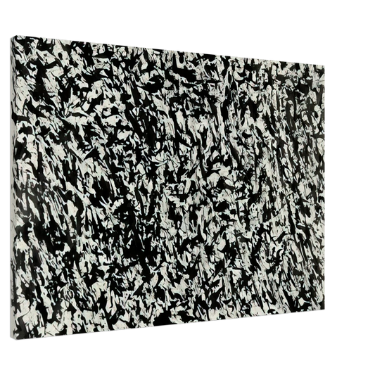 Henri Michaux - Composition - Tachisme Canvas - 20x30 cm / 8x12 inches-canvas