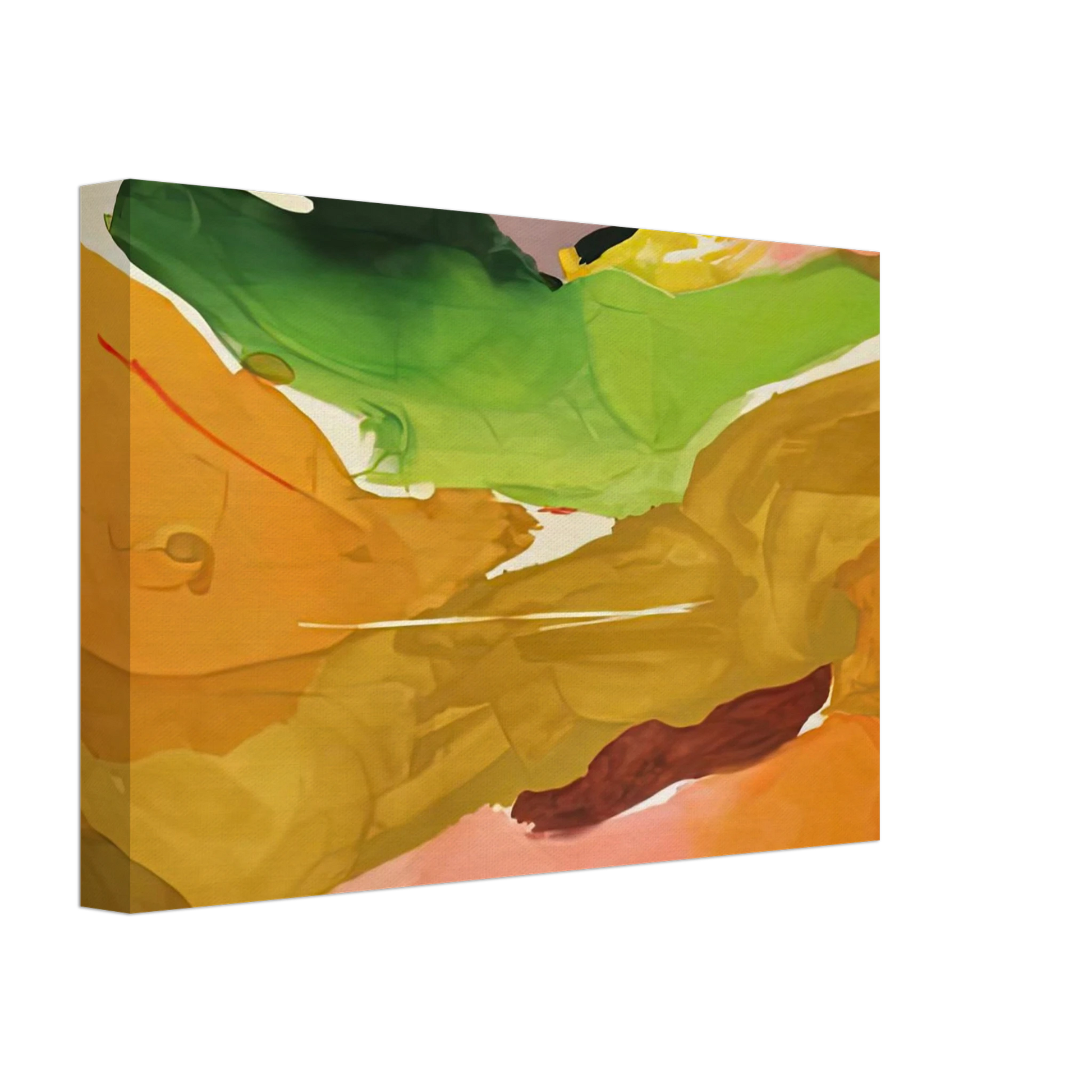 Helen Frankenthaler - Nature Abhors a Vacuum, 1973- Canvas - 40x60 cm / 16x24 inches-canvas