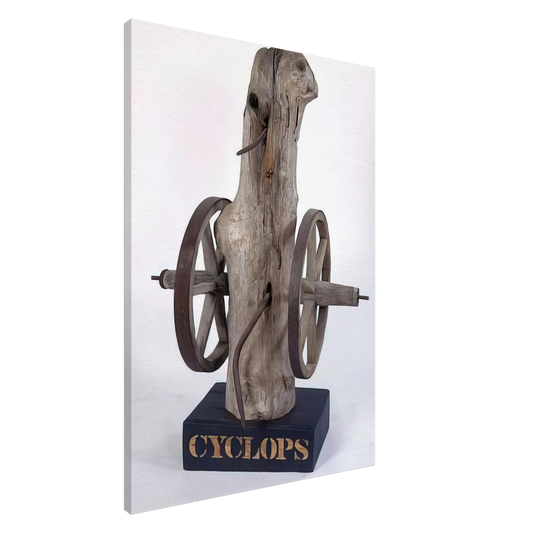 Robert Indiana - Cyclops Canvas - 20x30 cm / 8x12 inches-canvas