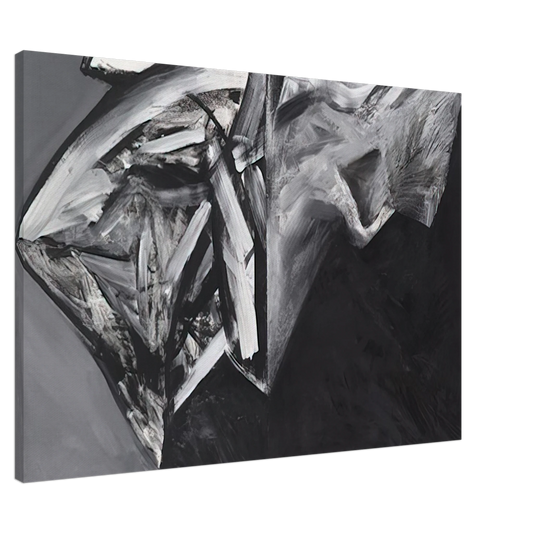 Jay DeFeo - Jay DeFeo/BIG/Samurai No. 8 Canvas - 20x30 cm / 8x12 inches-canvas