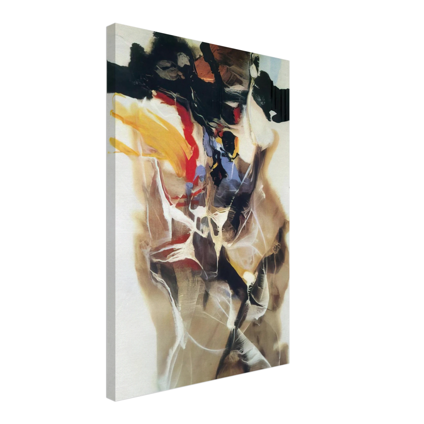 Paul Jenkins - Phenomena High Octane - 1960 Canvas - 70x100 cm / 28x40 inches-canvas