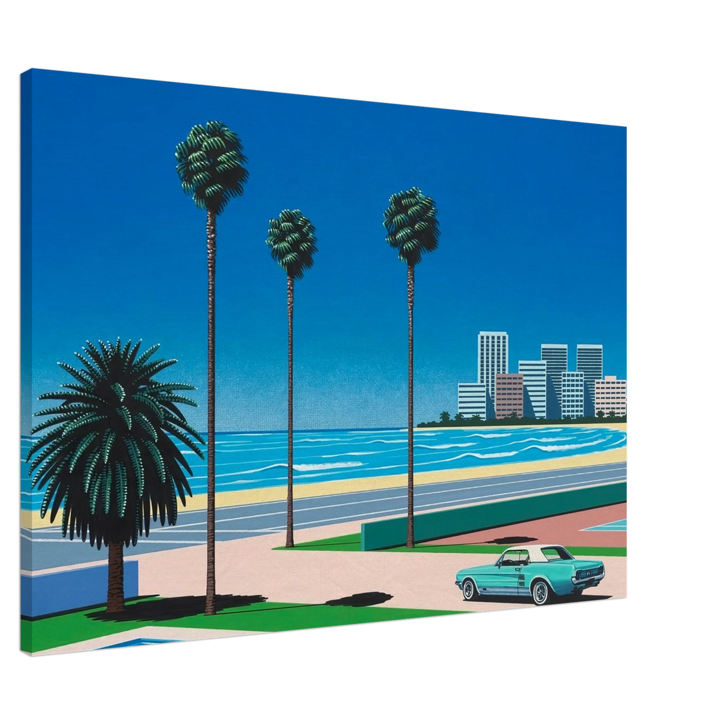 Hiroshi Nagai - Sunshine Reggae Canvas - 20x30 cm / 8x12 inches-canvas