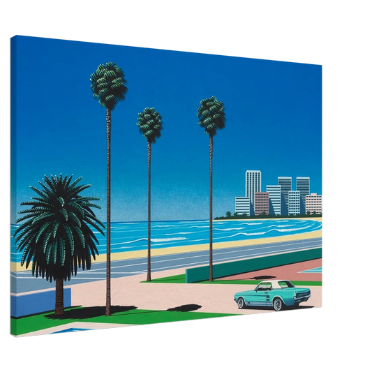Hiroshi Nagai - Sunshine Reggae Canvas - 20x30 cm / 8x12 inches-canvas