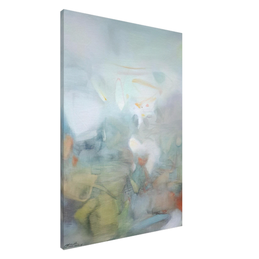 Chu teh Chun - 2 F VRIER 1986 Canvas - 20x30 cm / 8x12 inches-canvas