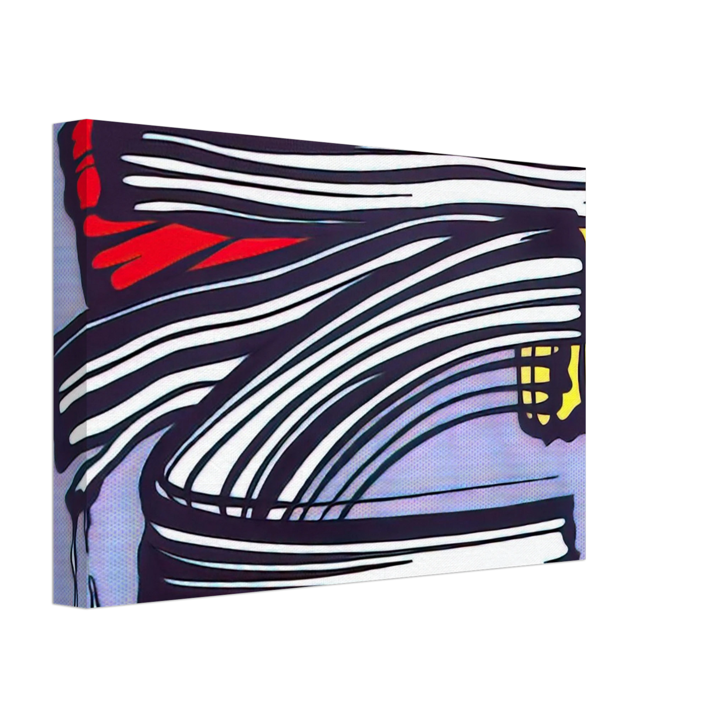 Roy Lichtenstein - LITTLE BIG PAINTING 1965 Canvas - 40x60 cm / 16x24 inches-canvas