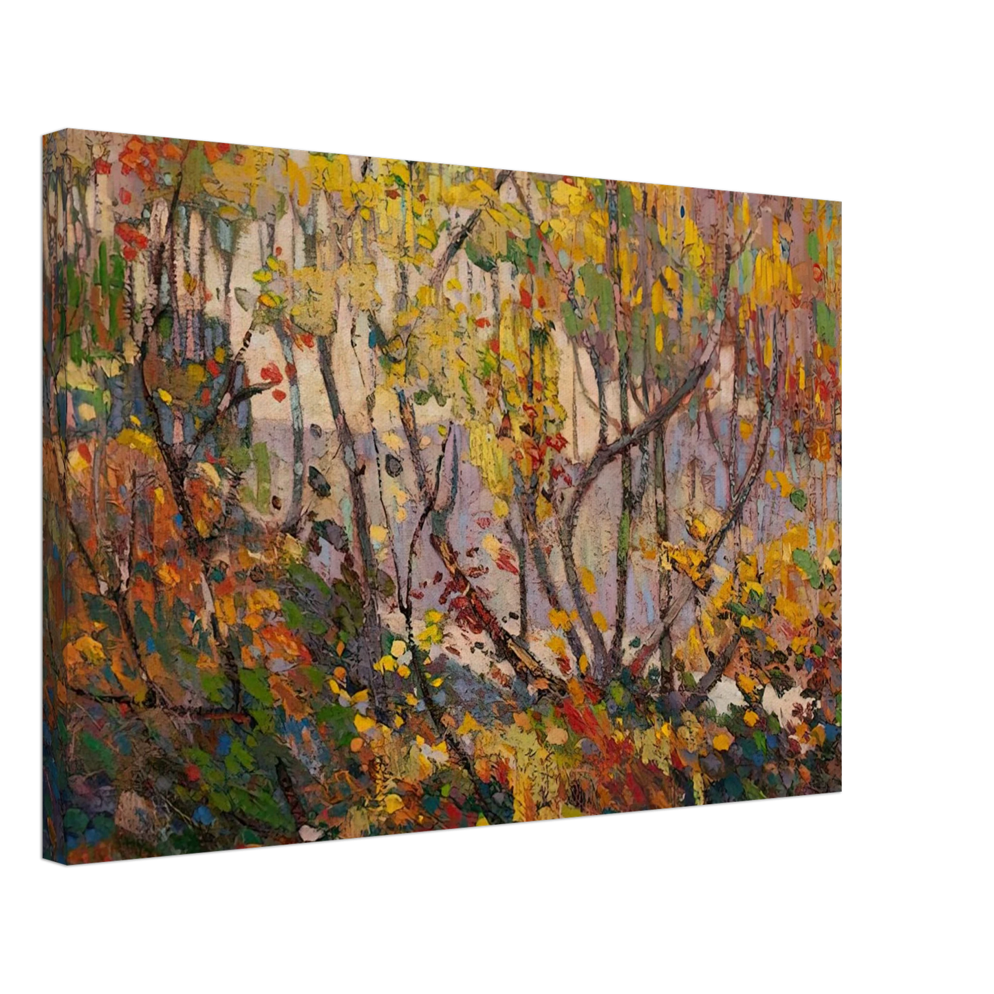 Tom Thomson - OPULENT OCTOBER 1916 Canvas - 70x100 cm / 28x40 inches-canvas