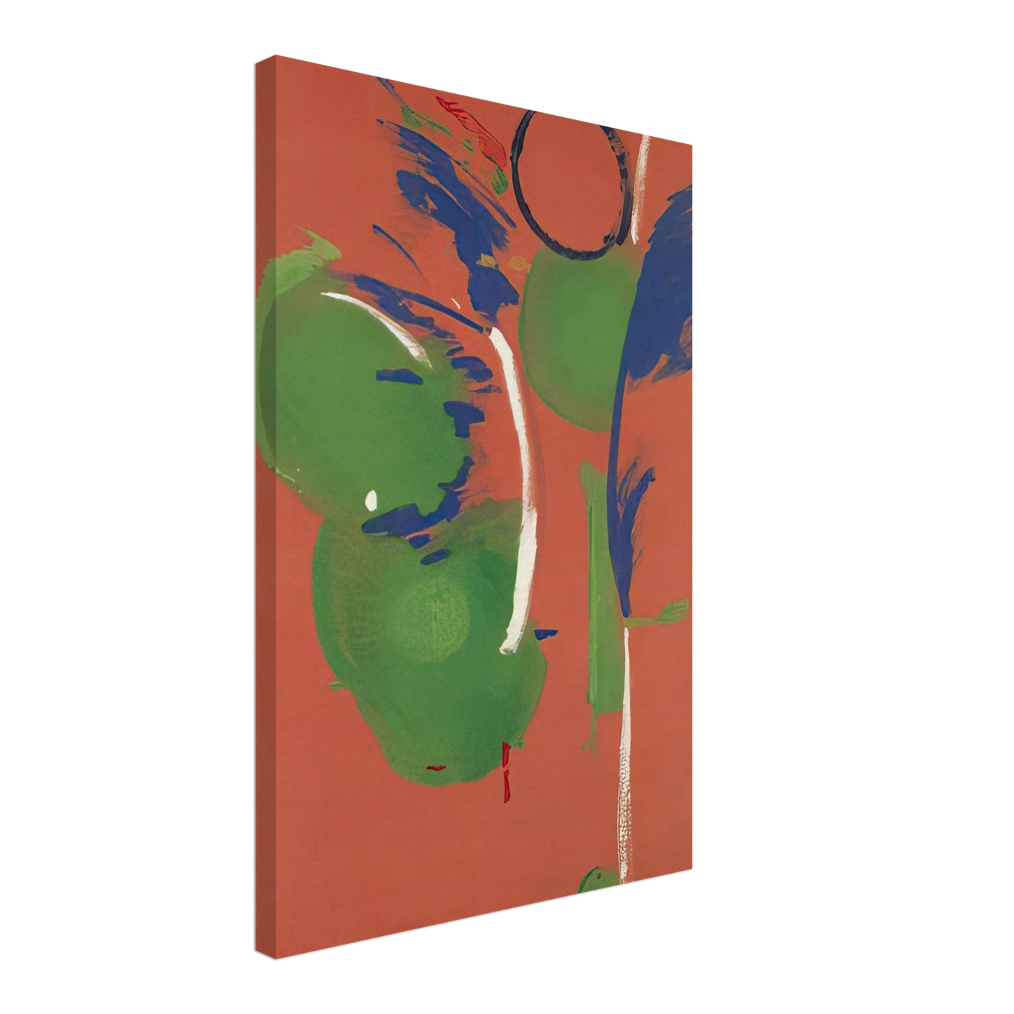 Helen Frankenthaler - Mary, Mary - 1987 Canvas - 40x60 cm / 16x24 inches-canvas