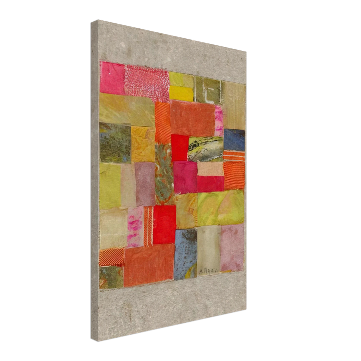 Anne Ryan - Untitled #424 - 1953 Canvas - 40x60 cm / 16x24 inches-canvas