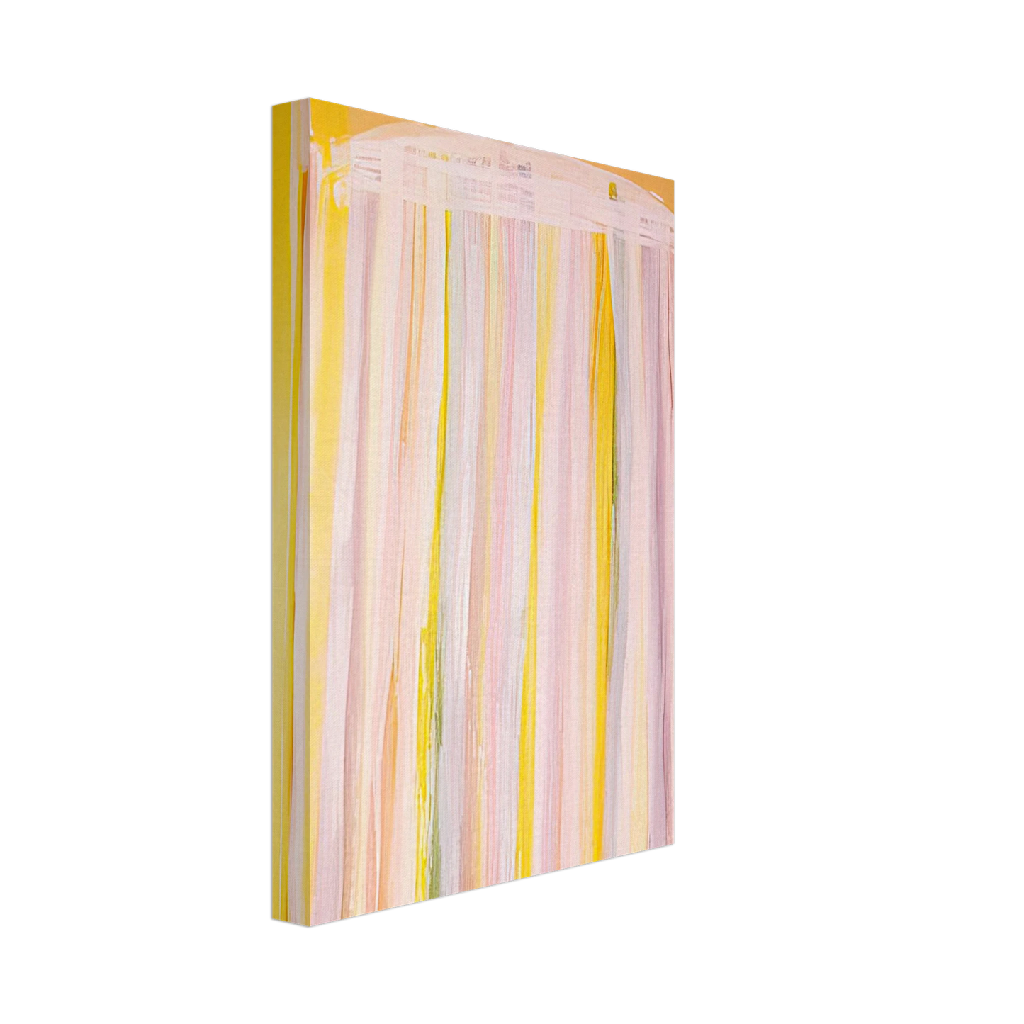 Ronnie Landfield - Yellow Prairie - 1972 Canvas - 70x100 cm / 28x40 inches-canvas