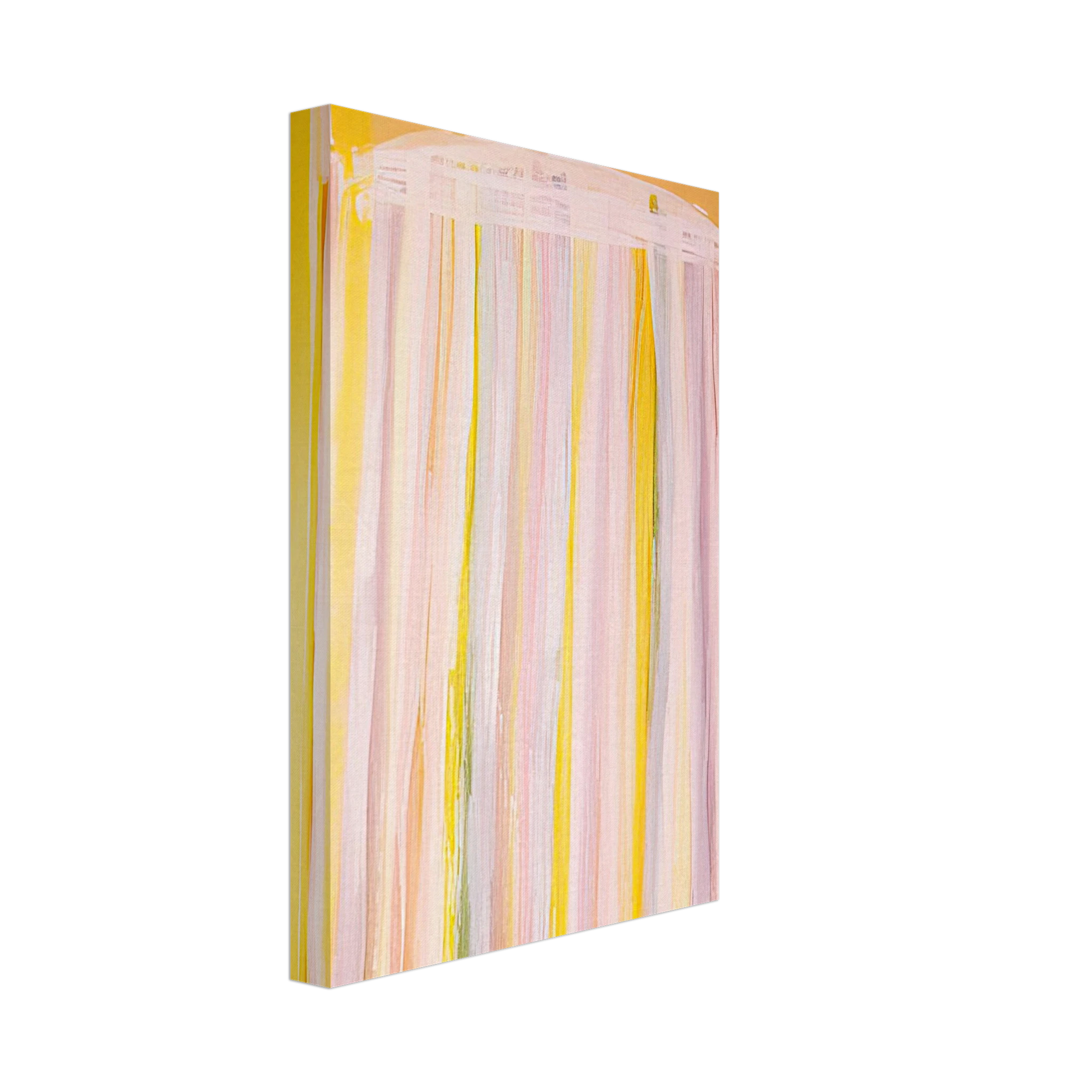 Ronnie Landfield - Yellow Prairie - 1972 Canvas - 70x100 cm / 28x40 inches-canvas