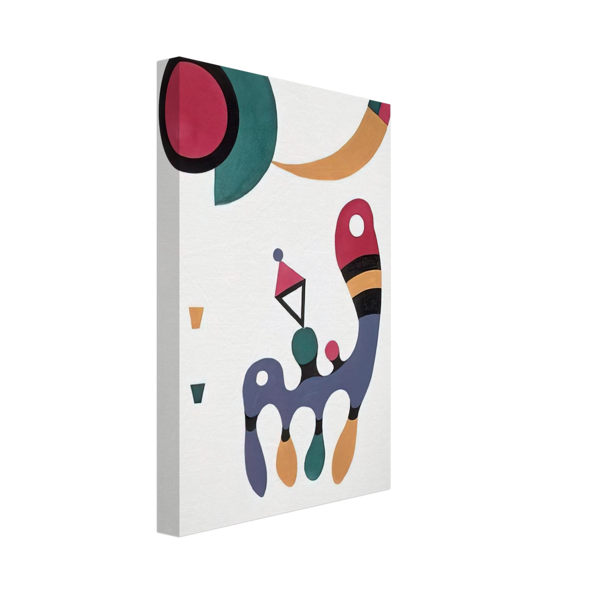 Wassily Kandinsky - COMPOSITION 1944 Canvas - 40x60 cm / 16x24 inches-canvas