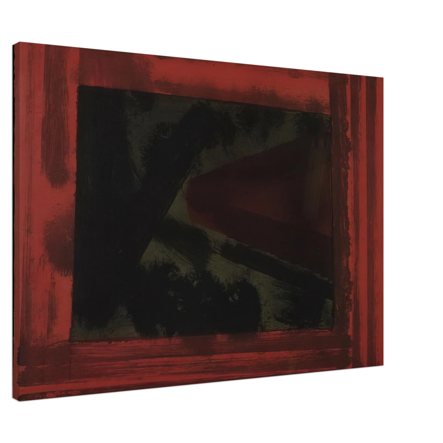 Howard Hodgkin - Here We are in Croydon - 1979 Canvas - 20x30 cm / 8x12 inches-canvas