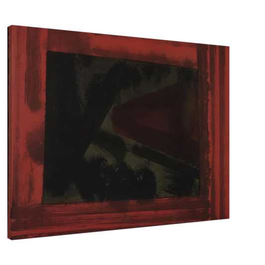 Howard Hodgkin - Here We are in Croydon - 1979 Canvas - 20x30 cm / 8x12 inches-canvas