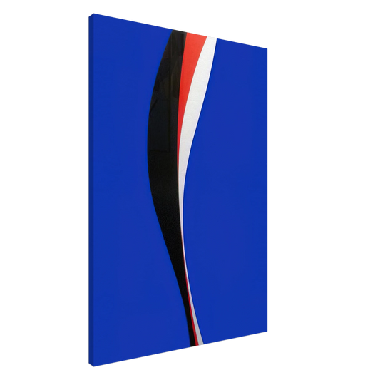 Lorser Feitelson - Untitled - Hard Edge Painting Canvas - 20x30 cm / 8x12 inches-canvas