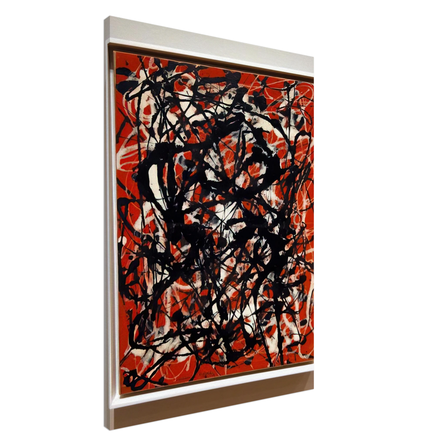 Jackson Pollock - FREE FORM 1946 Canvas - 20x30 cm / 8x12 inches-canvas