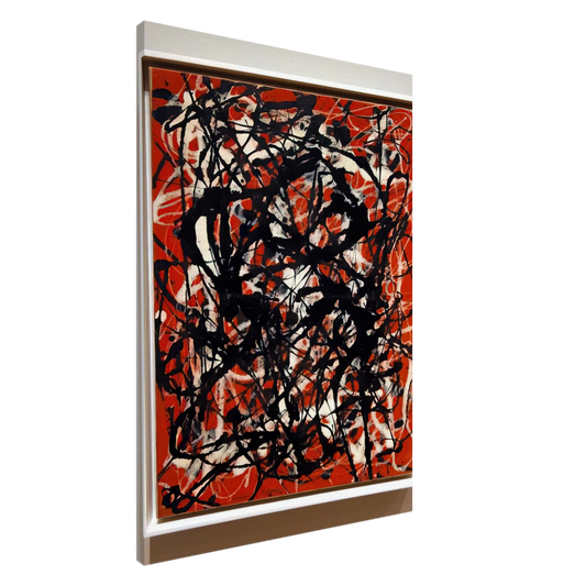 Jackson Pollock - FREE FORM 1946 Canvas - 20x30 cm / 8x12 inches-canvas