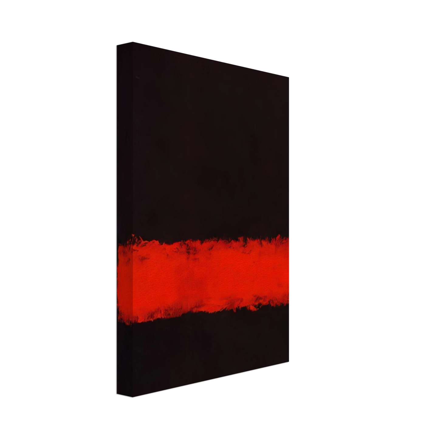 Mark Rothko - Black, Red and Black - 1968 Canvas - 40x60 cm / 16x24 inches-canvas
