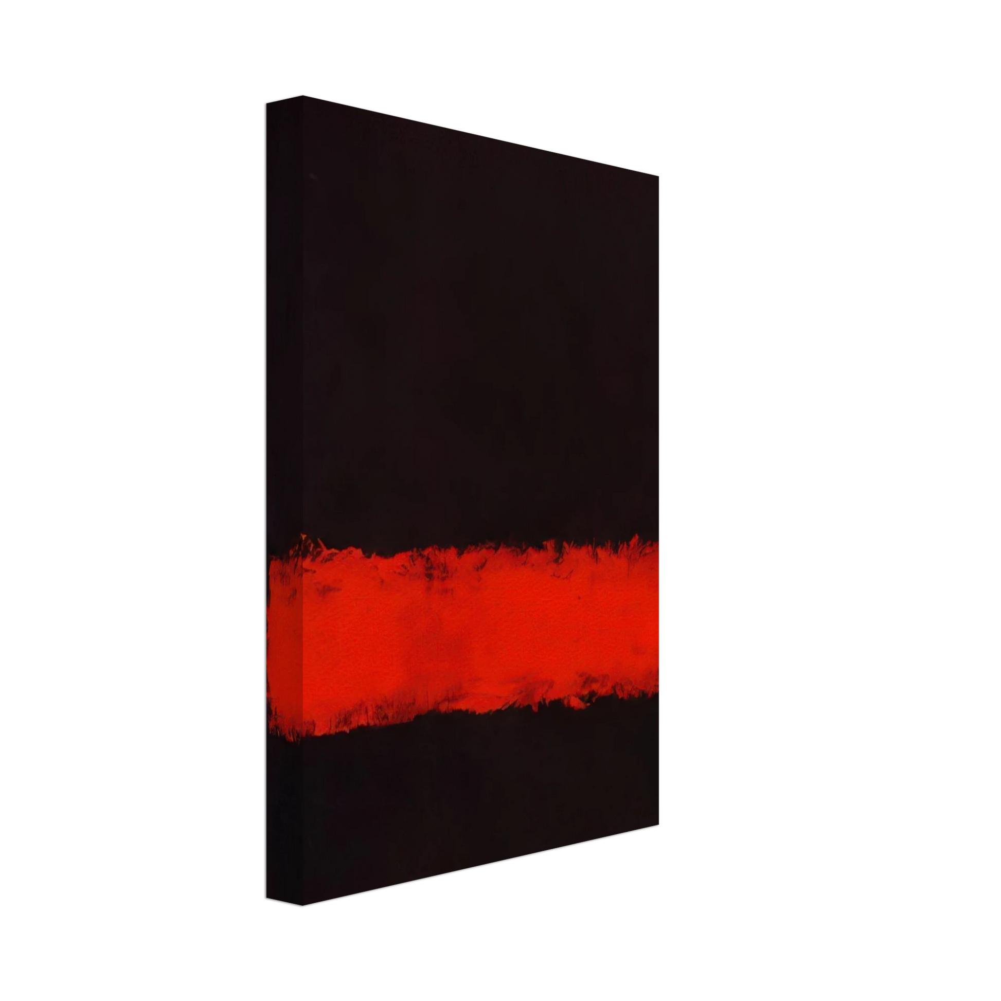 Mark Rothko - Black, Red and Black - 1968 Canvas - 40x60 cm / 16x24 inches-canvas