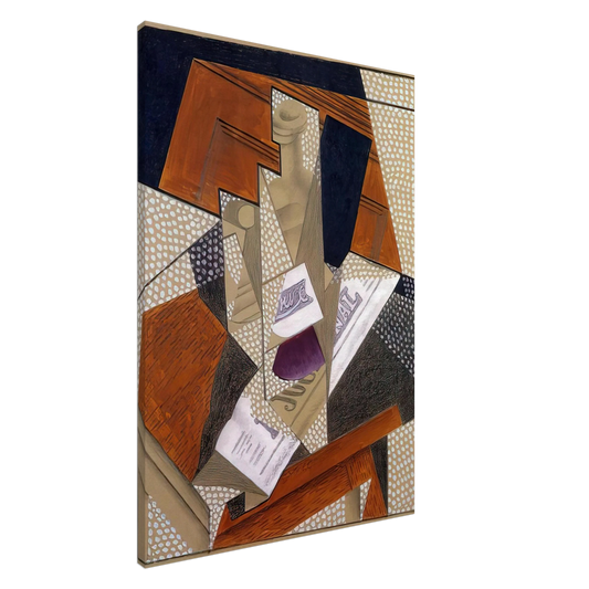 Juan Gris - BOTTLE Canvas - 20x30 cm / 8x12 inches-canvas