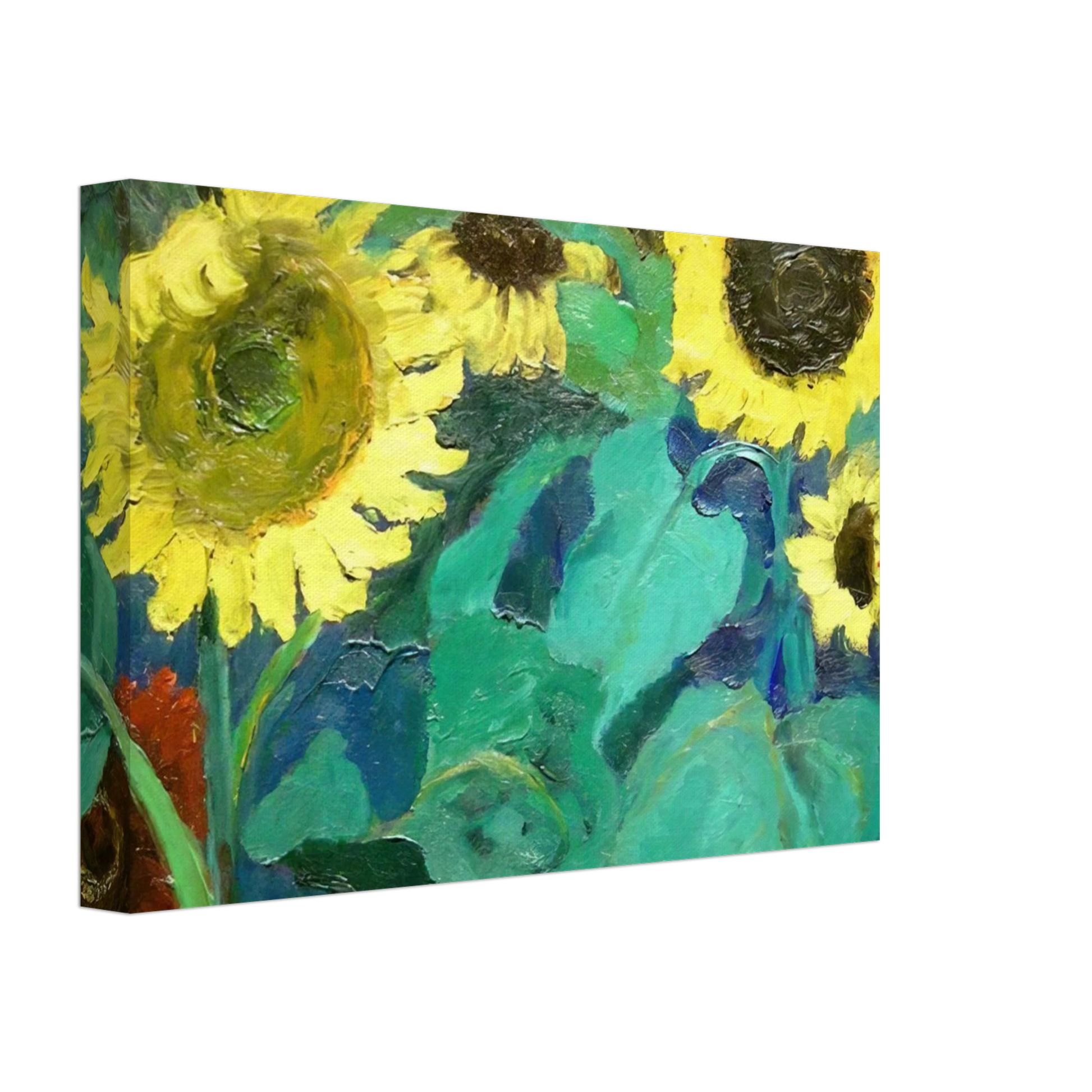 Emil Nolde - Sunflowers Canvas - 40x60 cm / 16x24 inches-canvas